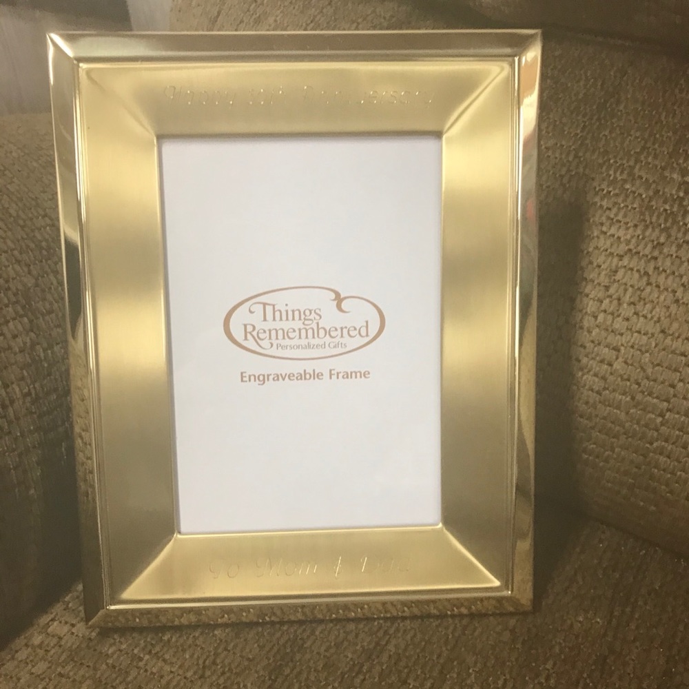 All Things Remembered 50th Wedding Anniversary Frame